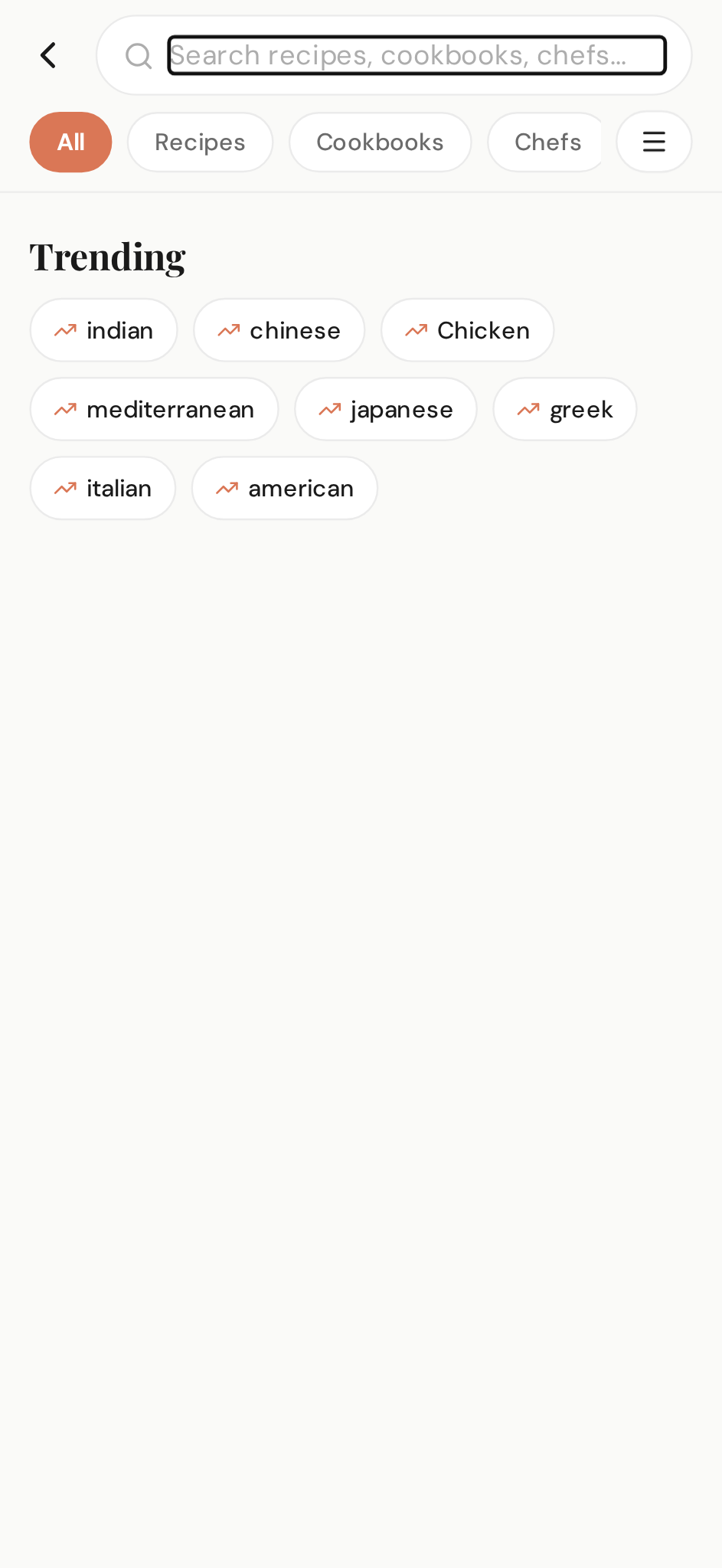 Community search with filters