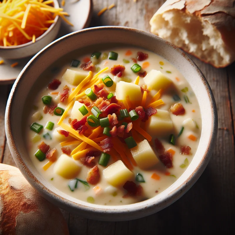 Chunky Loaded Potato Soup