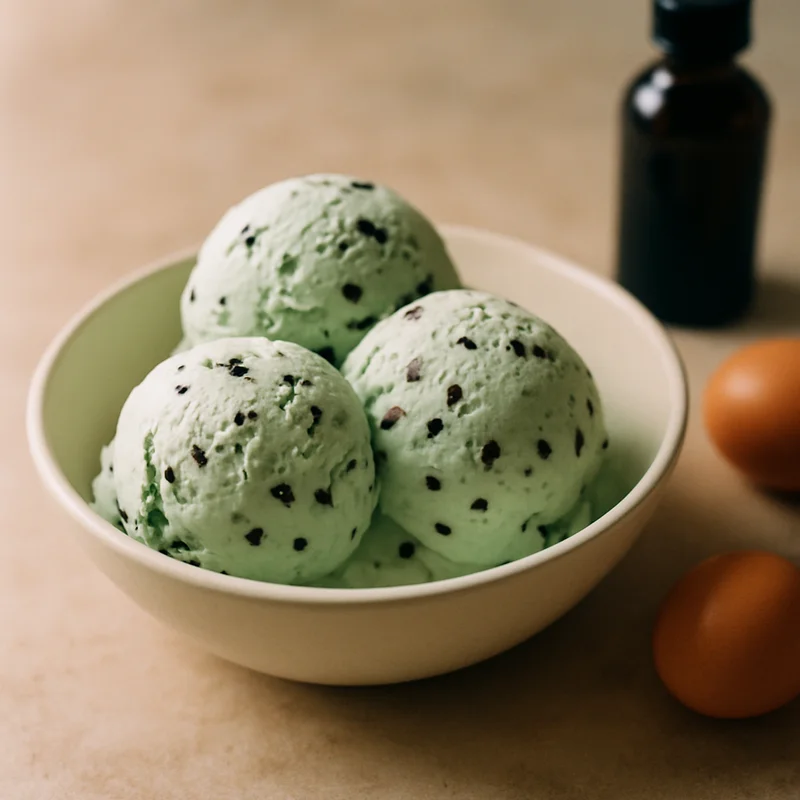 Mint Chocolate Chip Ice Cream