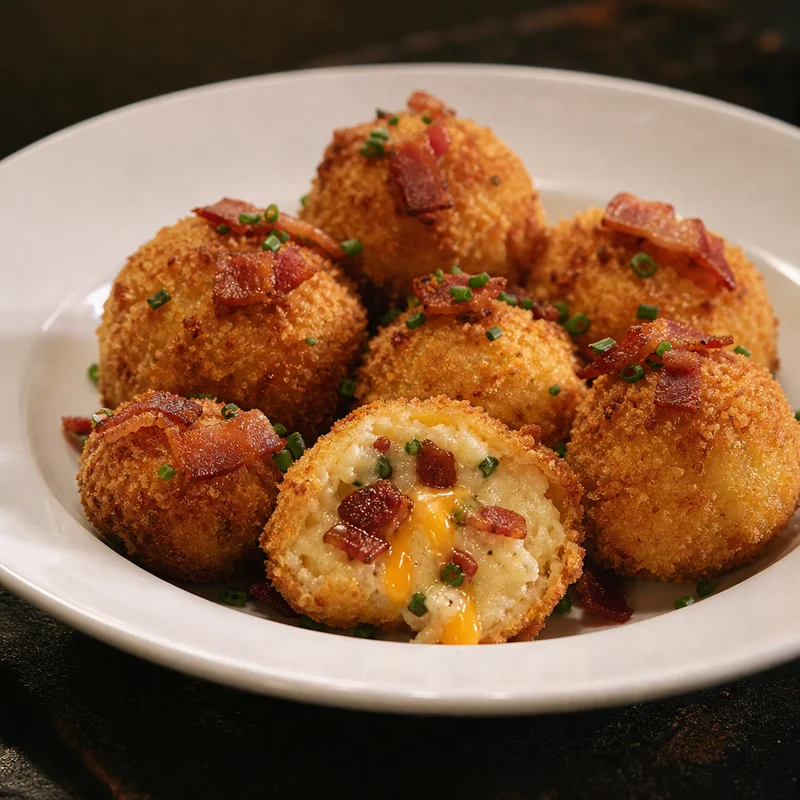 Loaded Potato Balls