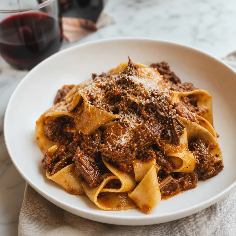 Pappardelle with Braised Short Rib Ragù