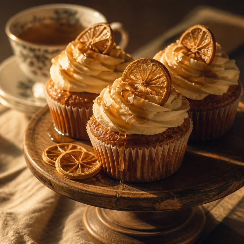 Moonshine Sweet Tea Cupcakes