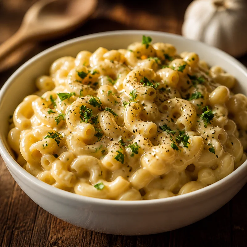 Creamy Garlic Mac