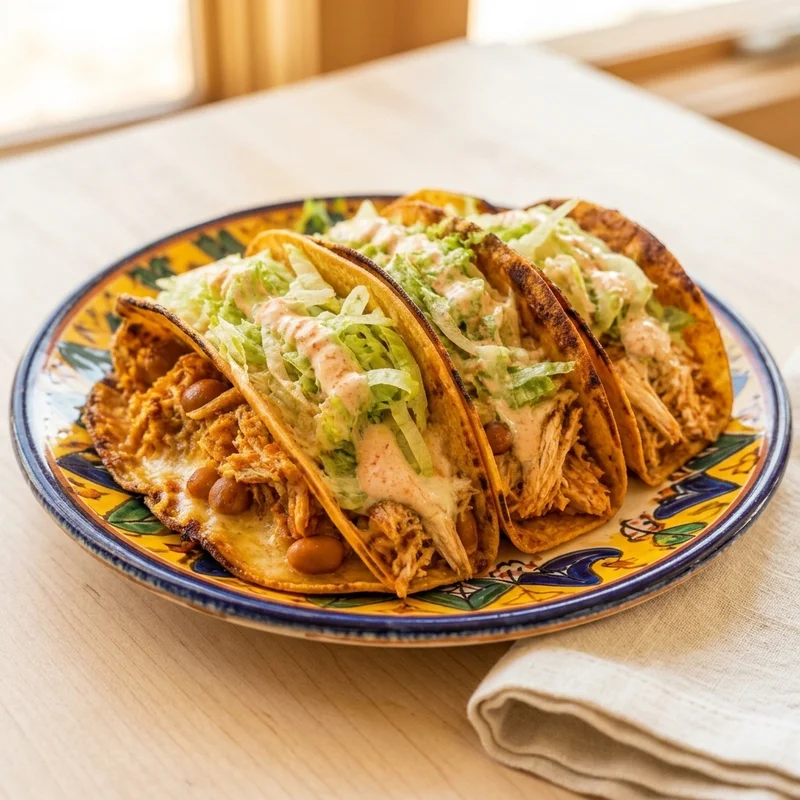 Baked Chicken Tacos