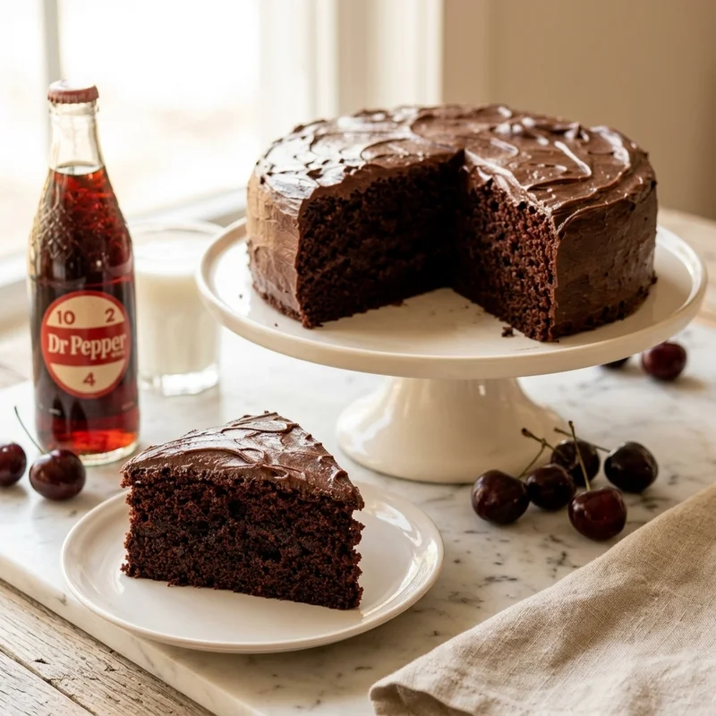 Dr Pepper Chocolate Cake