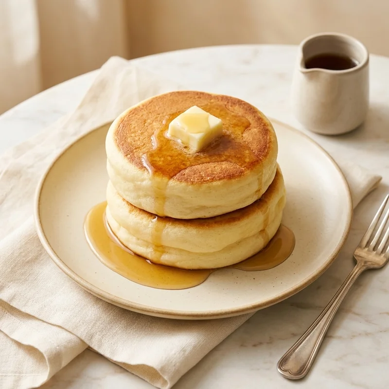 Fluffy Japanese Pancakes