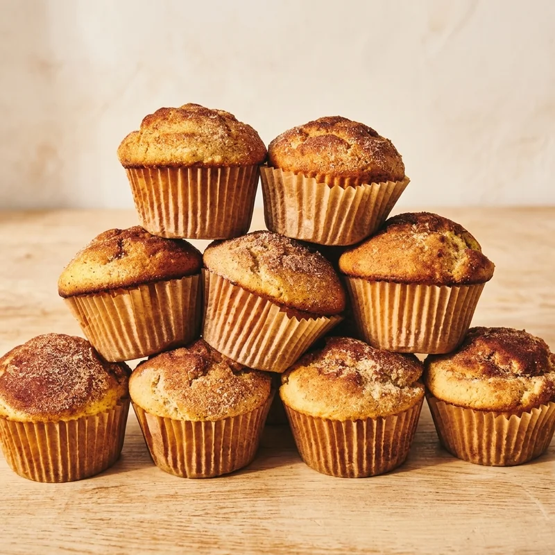 Cinnamon-Sugar Doughnut Muffins