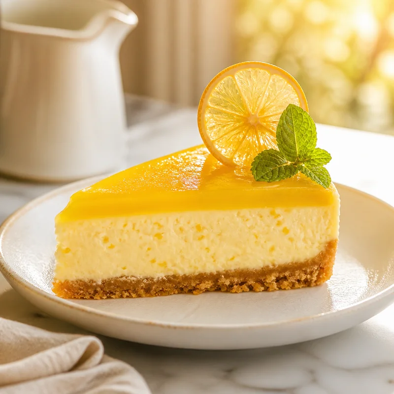 Layered Lemon Cheesecake