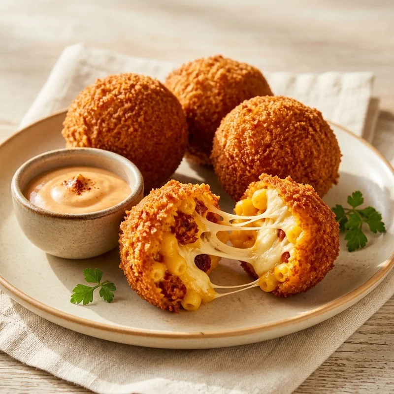 Chorizo Mac Balls