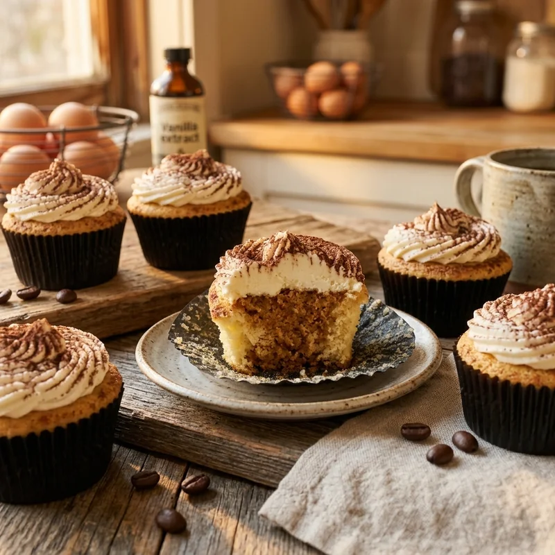 Tiramisu Cupcakes