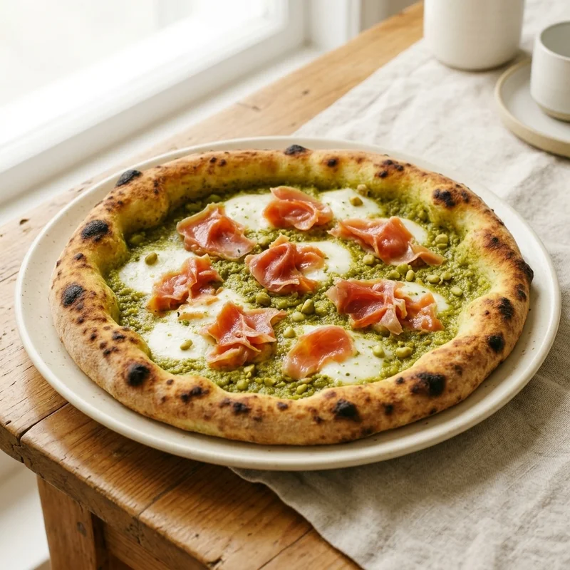 Pistachio Neapolitan Pizza