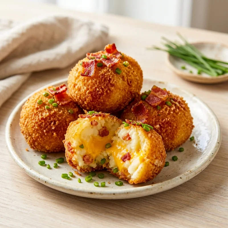 Loaded Potato Balls
