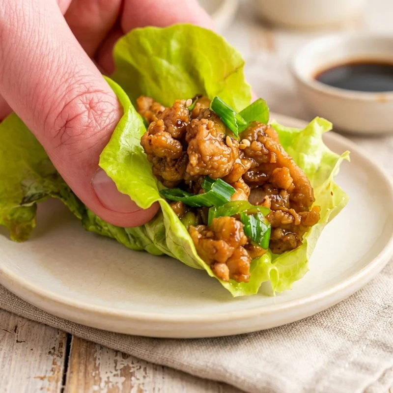 Chicken Lettuce Wraps