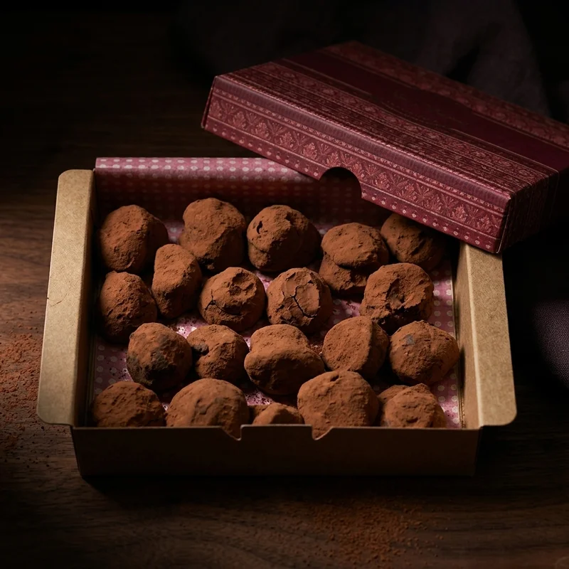 robert linxe's chocolate truffles