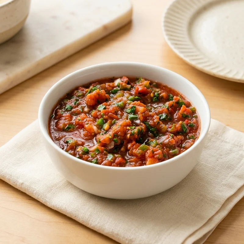 quick, easy salsa