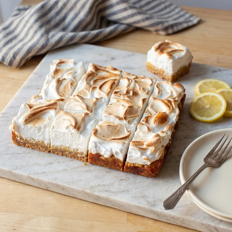 Whole Lemon Meringue Pie Bars