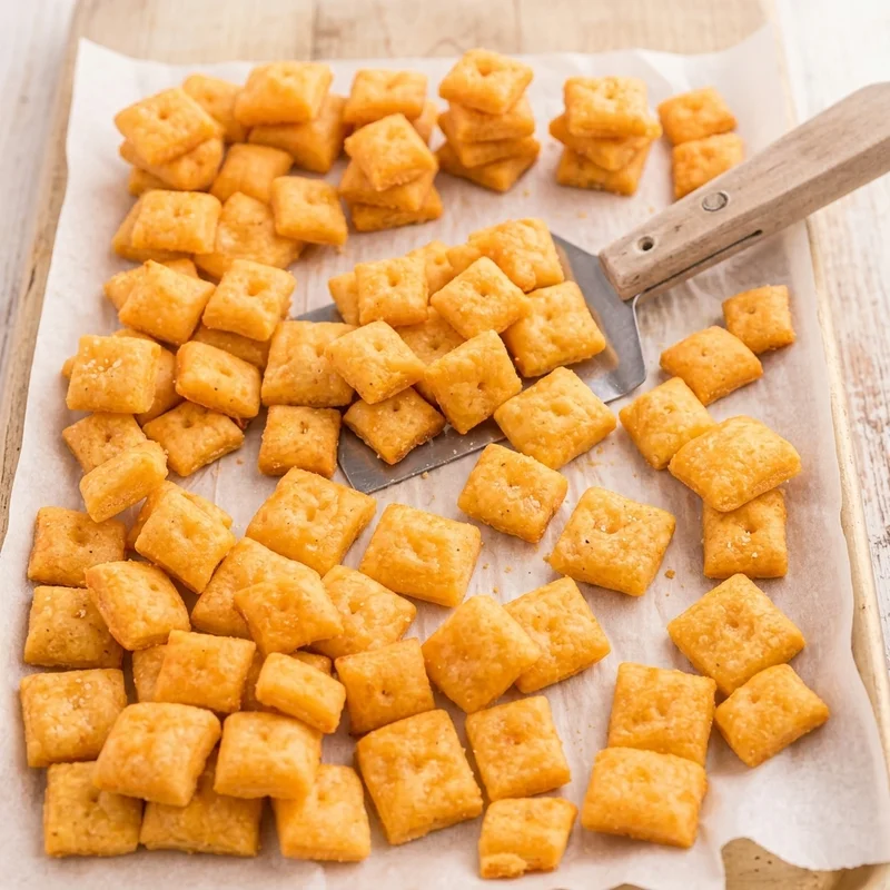 Homemade Cheeze-Its