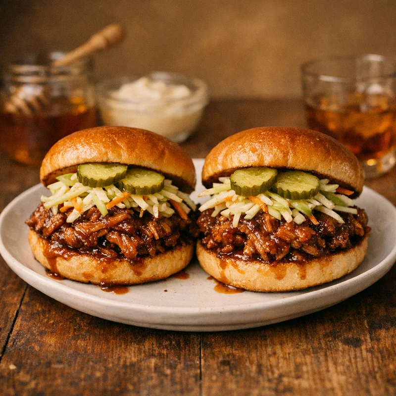 Bourbon BBQ Sandwiches