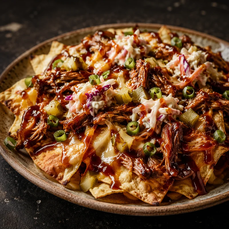 Bourbon BBQ Nachos