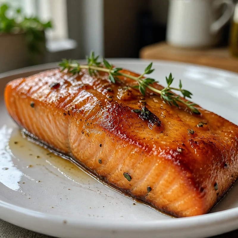 Honey Garlic Butter Salmon