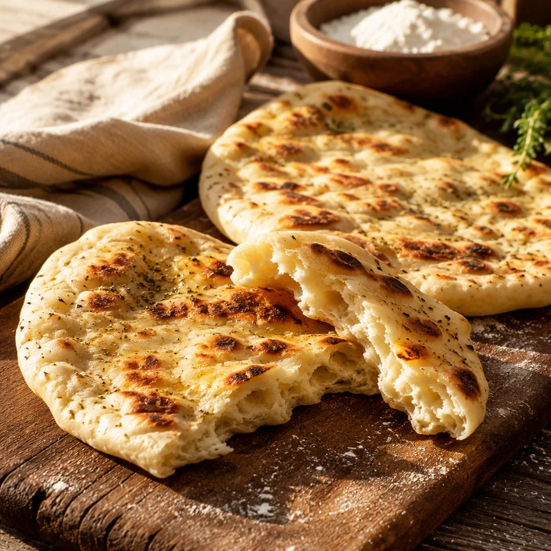 Two-Ingredient Flatbreads