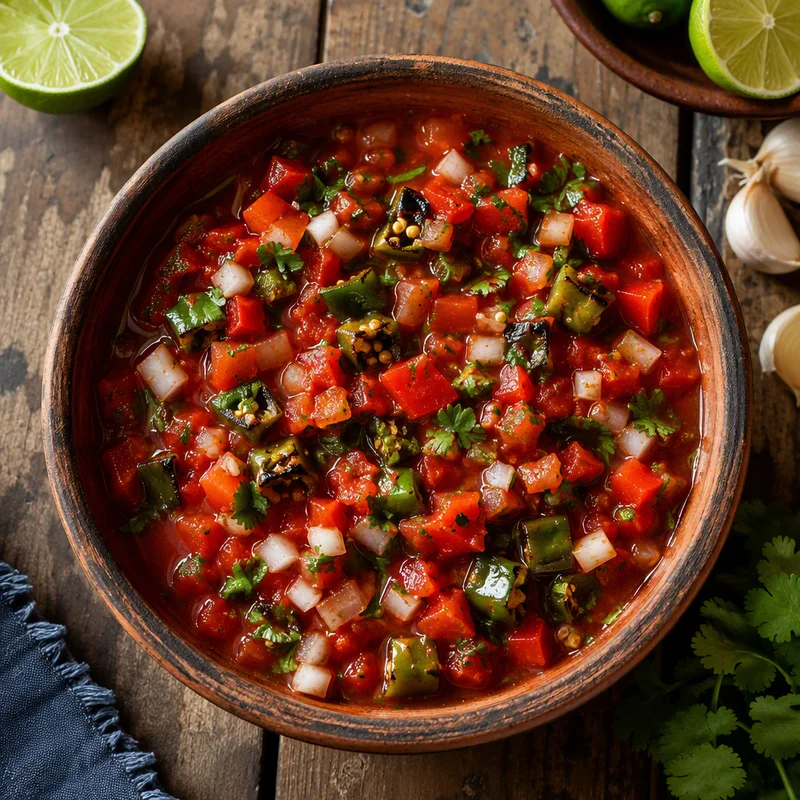 Charred Ranchero Salsa