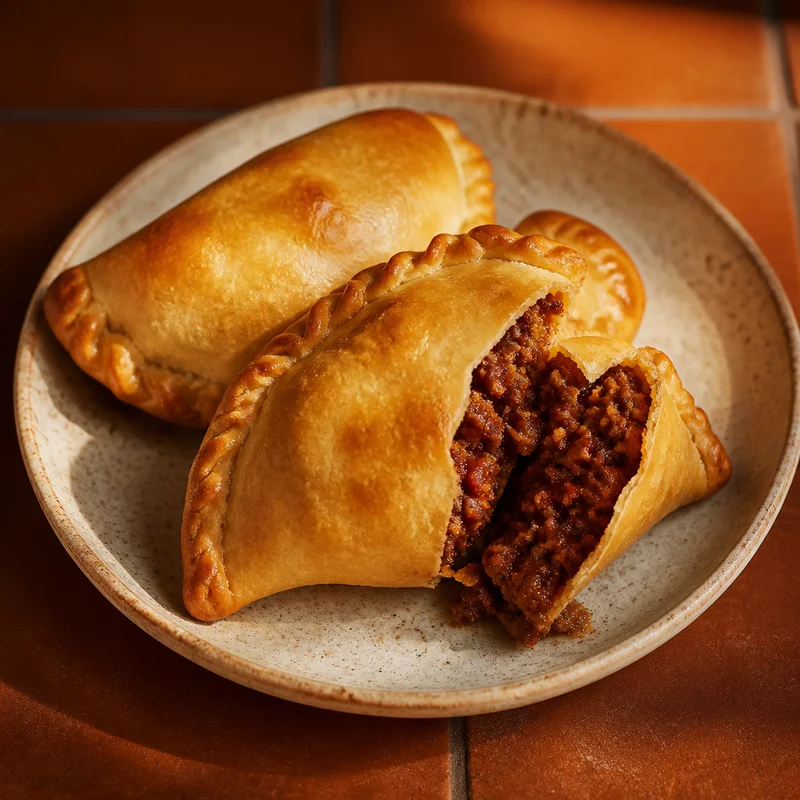 Spanish Pork Empanadas with Deep Sofrito Filling