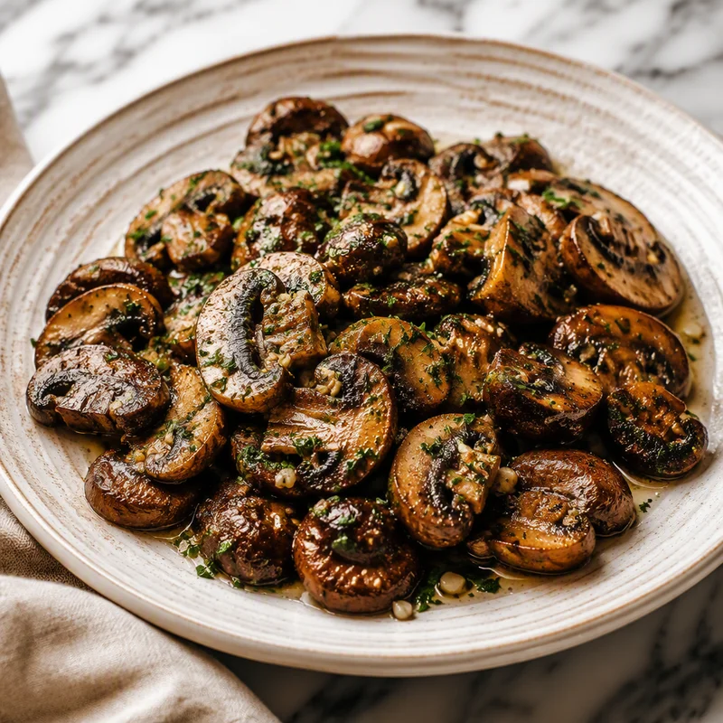 Sautéed Mushrooms with Garlic and Parsley
