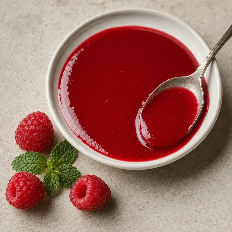 Silky Raspberry Coulis