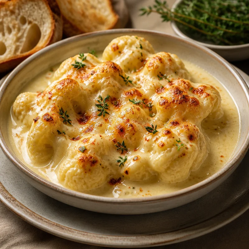 Silky Mornay Sauce with Gruyère & Parmesan