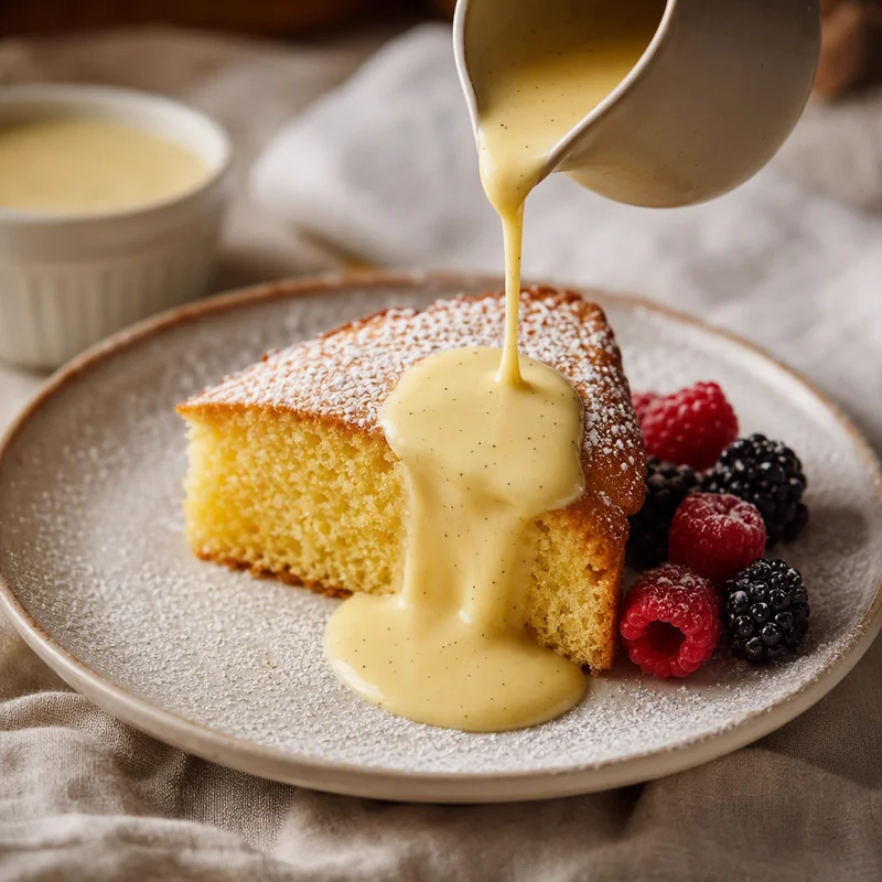 Silky Vanilla Bean Crème Anglaise
