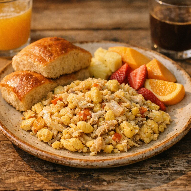 Jamaican Ackee and Saltfish