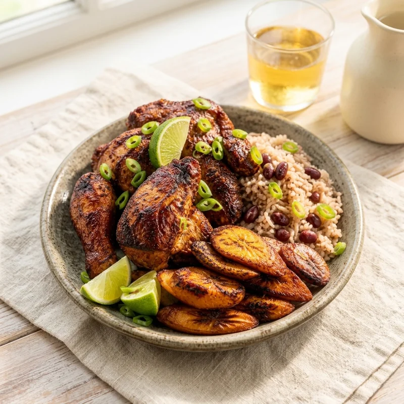 Jamaican Jerk Chicken with Scotch Bonnet Marinade