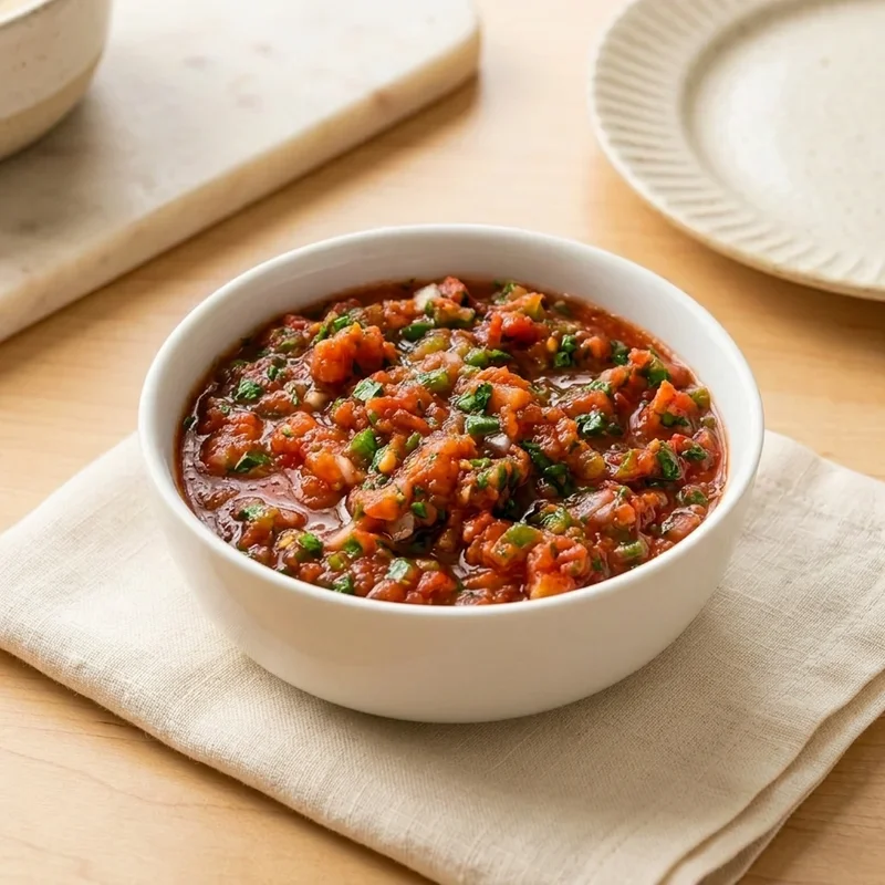 quick, easy salsa