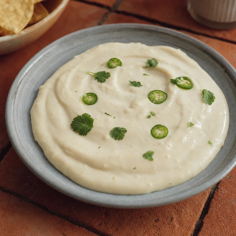 Smooth White Queso Blanco Dip