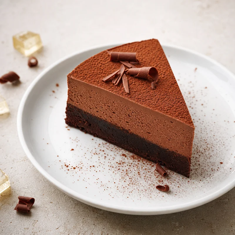 Two-Day Chocolate Mousse Cake