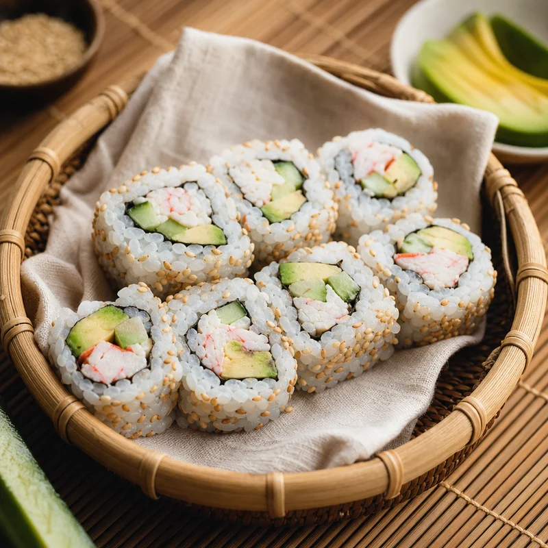 Inside-Out California Roll