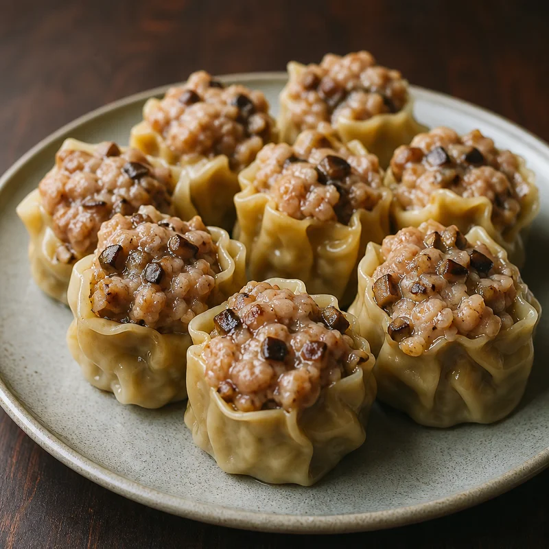Pork & Black Mushroom Shu Mai