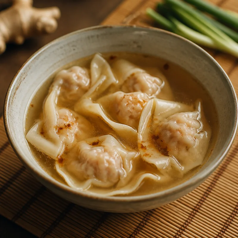 Pork & Shrimp Wonton Soup
