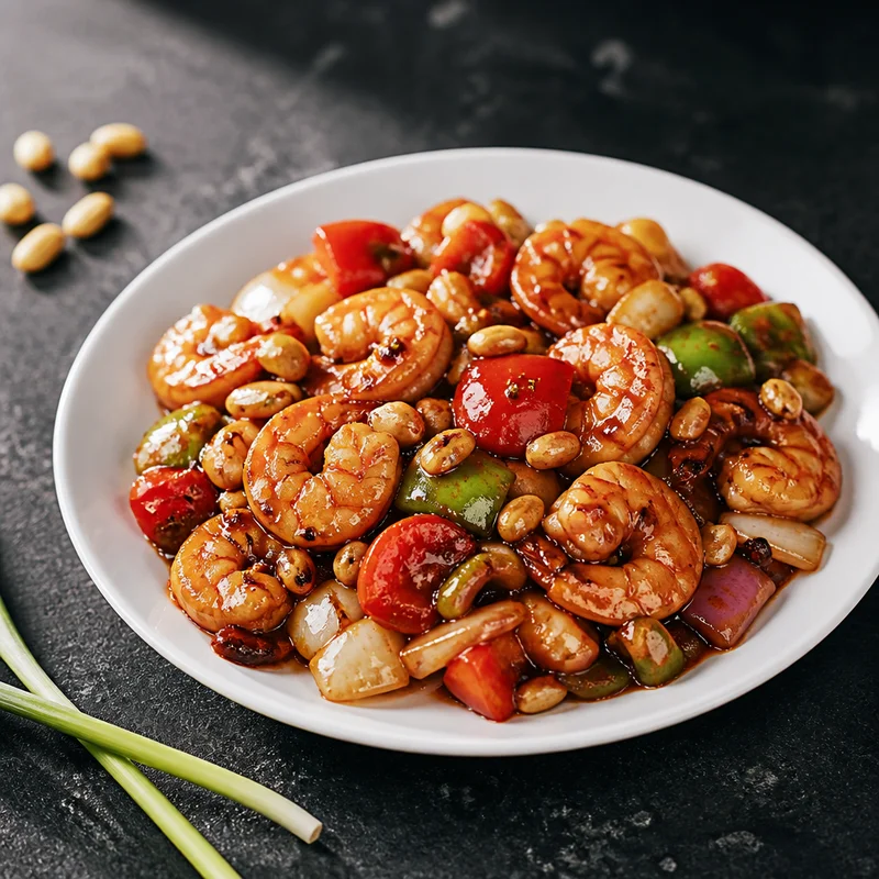 15-Minute Kung Pao Shrimp