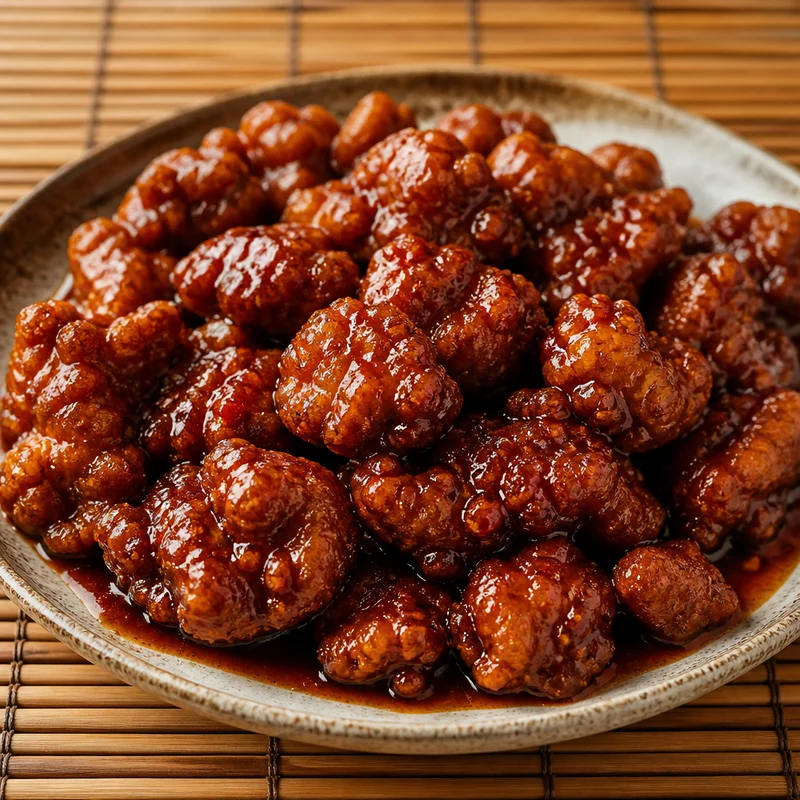 Double-Fried General Tso's Chicken