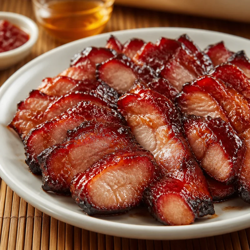 Overnight Char Siu (Chinese BBQ Pork) with Honey Glaze