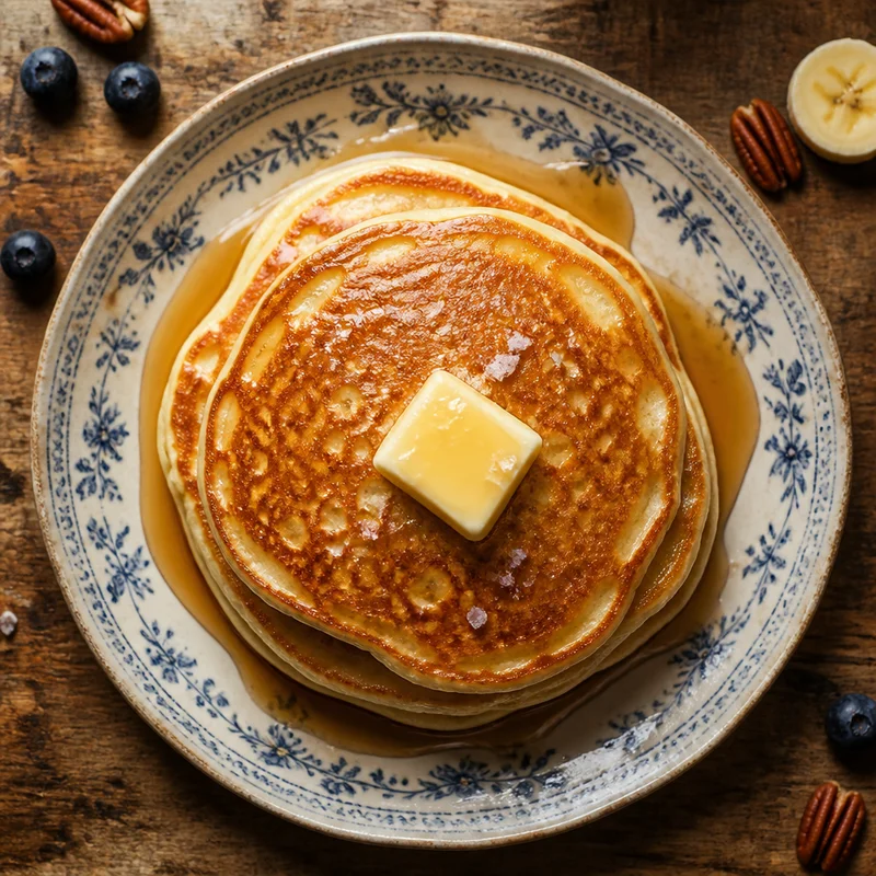 Tall, Fluffy Buttermilk Pancakes