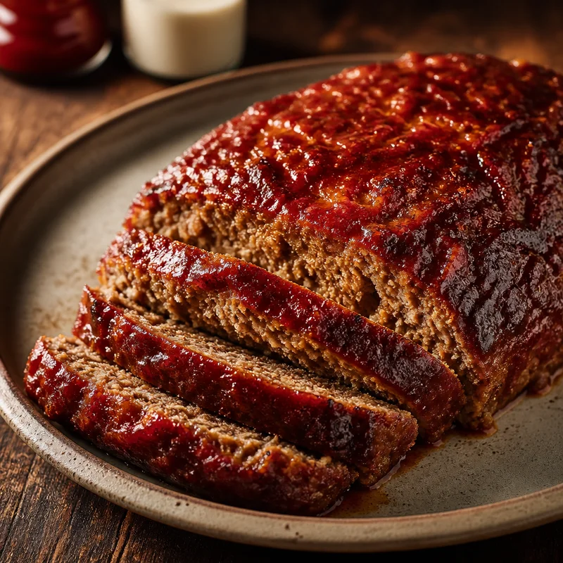 Free-Form Sheet-Pan Meatloaf with Caramelized Ketchup Glaze