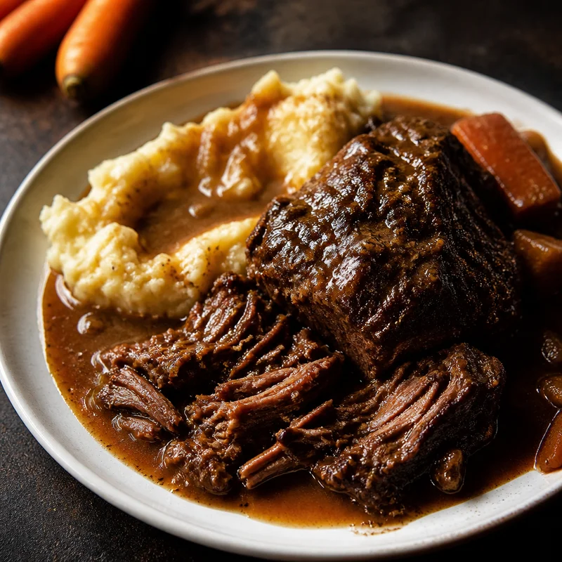 Sunday Pot Roast with Real Pan Gravy