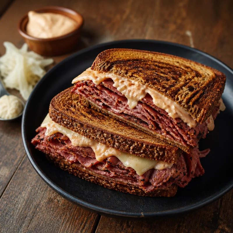 Deli-Counter Reuben with Homemade Russian Dressing