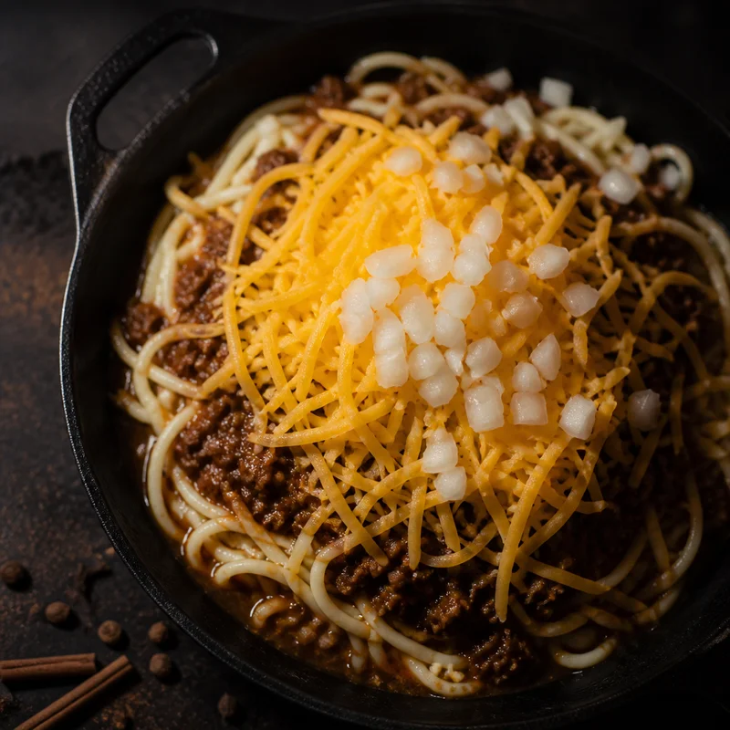 Cincinnati Chili Three-Way