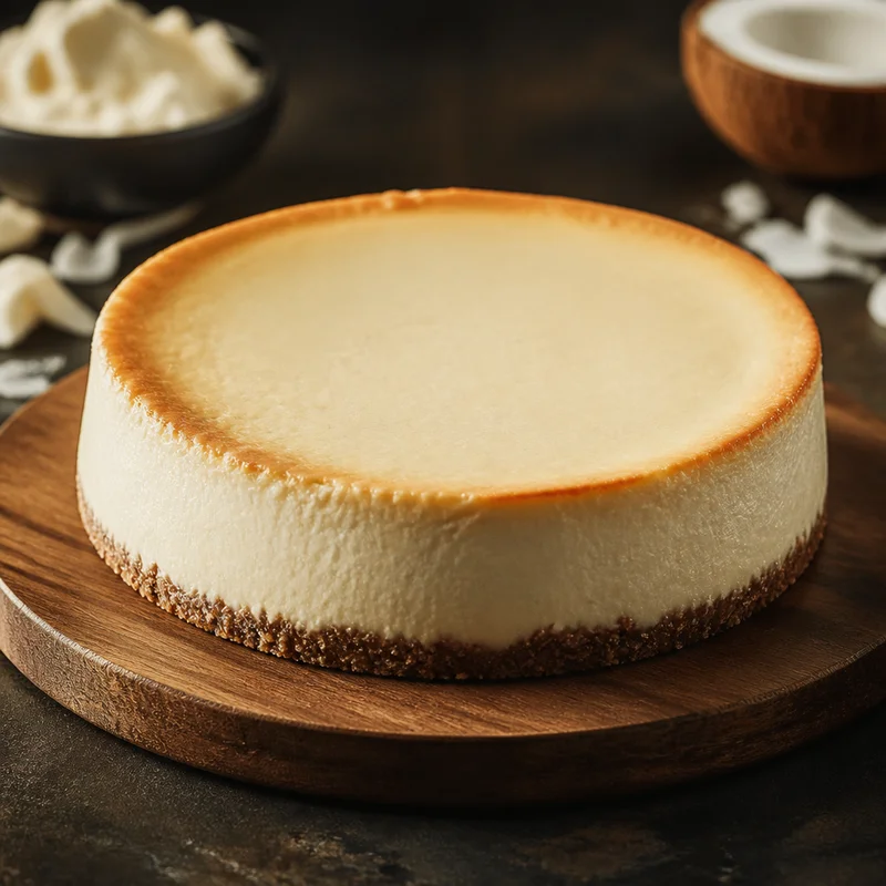 Coconut Cream Cheesecake