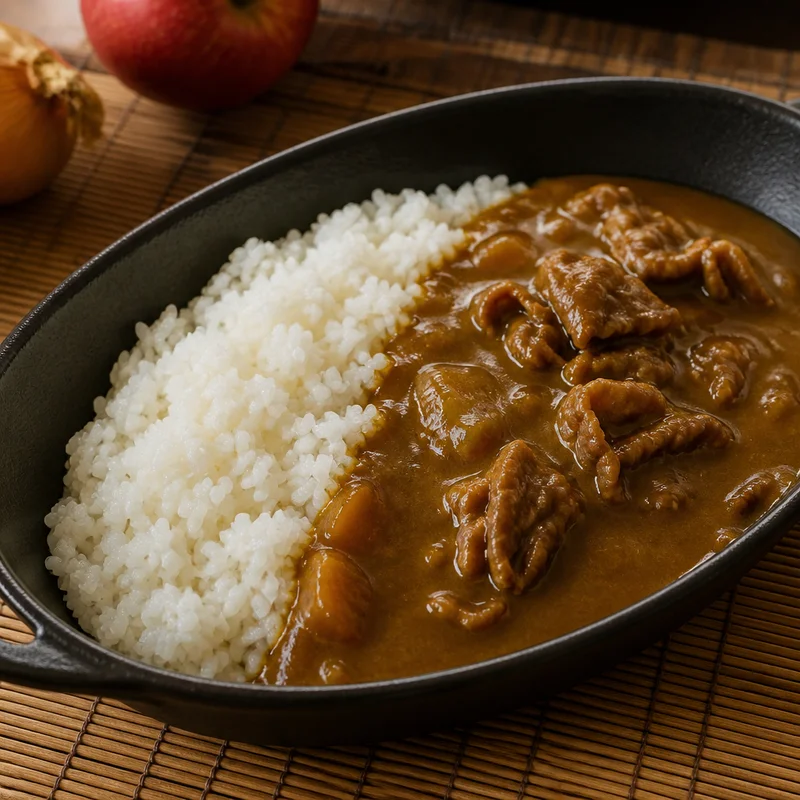Sizzling Stone Pot Japanese Curry Rice