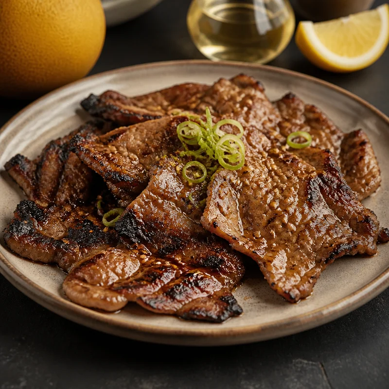 Thin-Cut Kalbi Short Ribs for a Japanese BBQ Night at Home